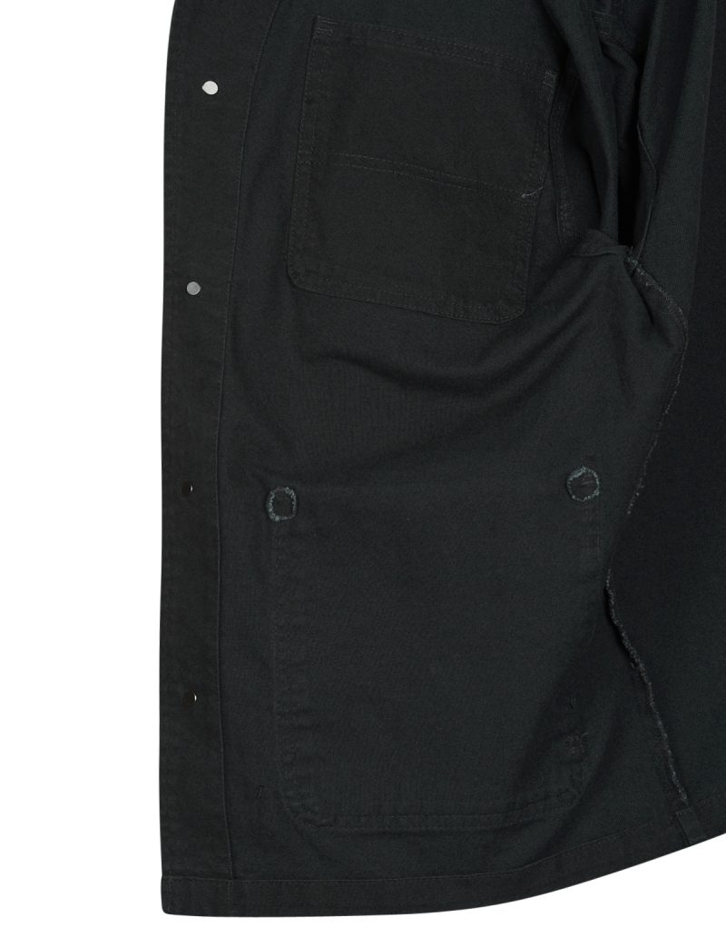 Vans Drill Chore Canvas Jacke Schwarz Herrenjacken - 6
