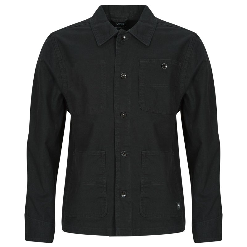 Vans Drill Chore Canvas Jacke Schwarz Herrenjacken - 1