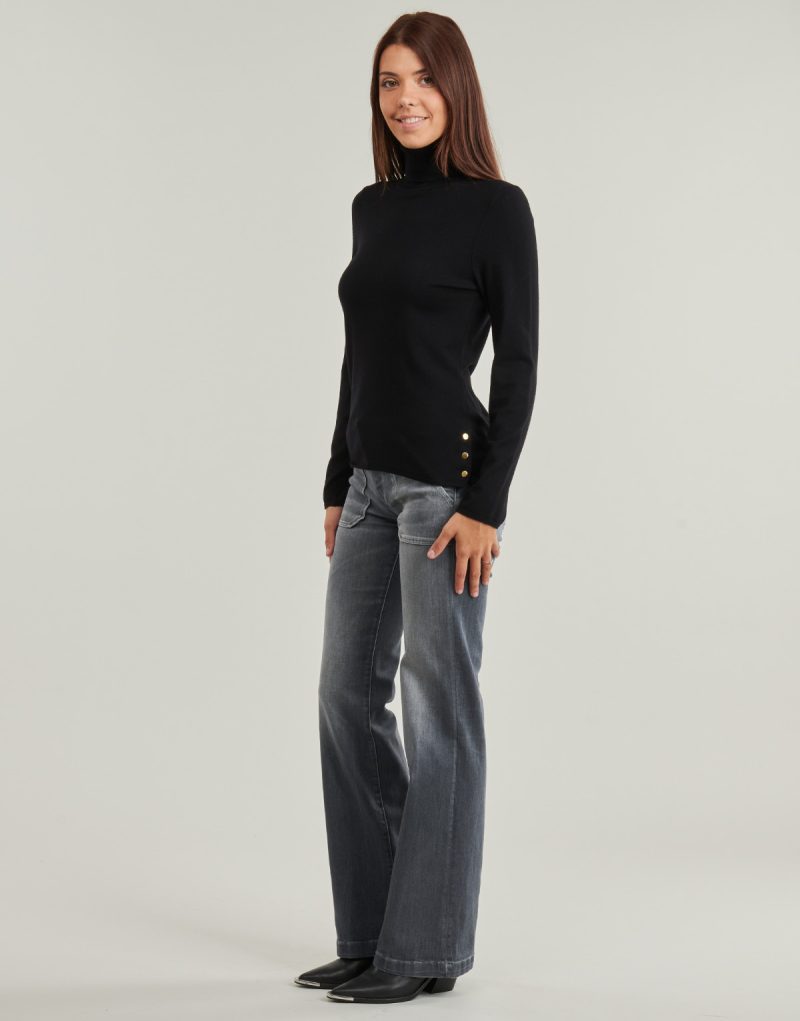 Jeans Flare  Le Temps des Cerises  JFFLARE0W1571 FLARE  Grigio -  Jeans Flare Donna - 3