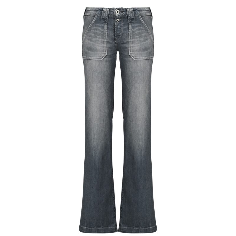 Jeans Flare  Le Temps des Cerises  JFFLARE0W1571 FLARE  Grigio -  Jeans Flare Donna - 1