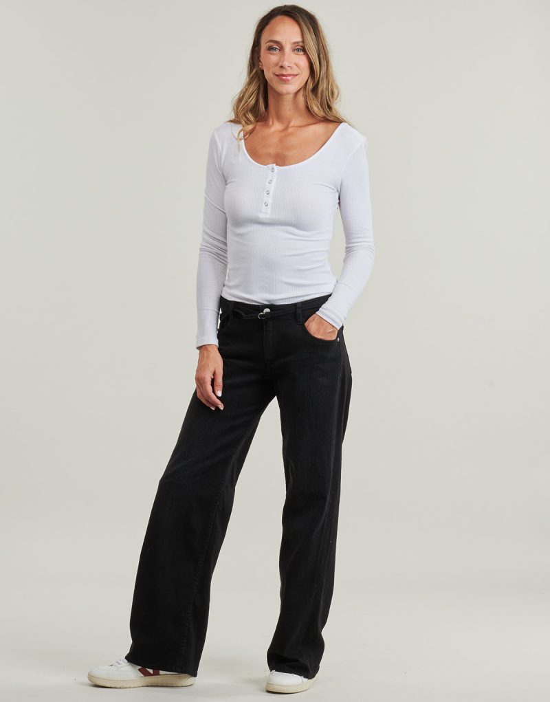 Jeans Flare  Le Temps des Cerises  LAURYN JAB  Nero -  Jeans Flare Donna - 3