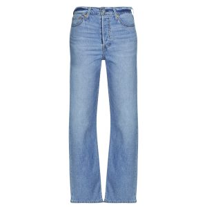 Jeans    RIBCAGE STRAIGHT ANKLE  Blu