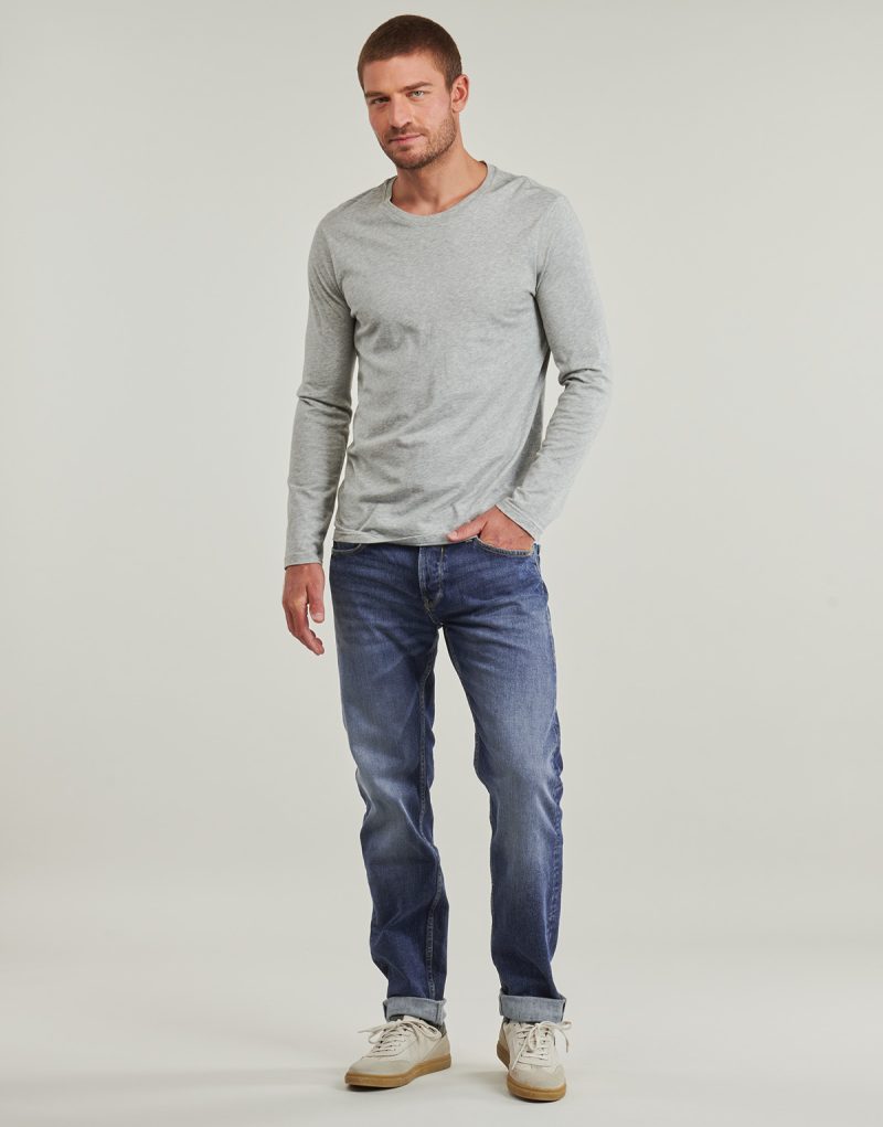 Slim jeans Le Temps des Cerises 700/11 BASIC Blue Slim Jeans Men - 2