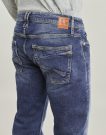 Slim jeans Le Temps des Cerises 700/11 BASIC Blue Slim Jeans Men - 5
