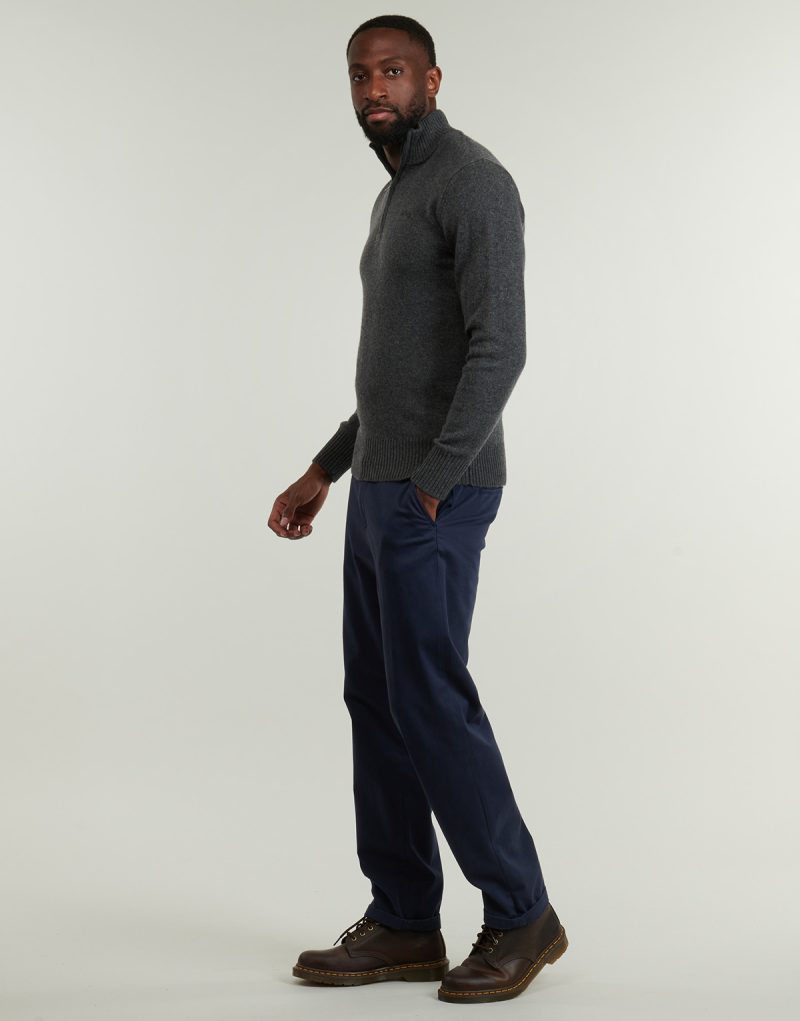 Maglione Schott PLLANCE2 Grigio Maglioni Uomo - 3