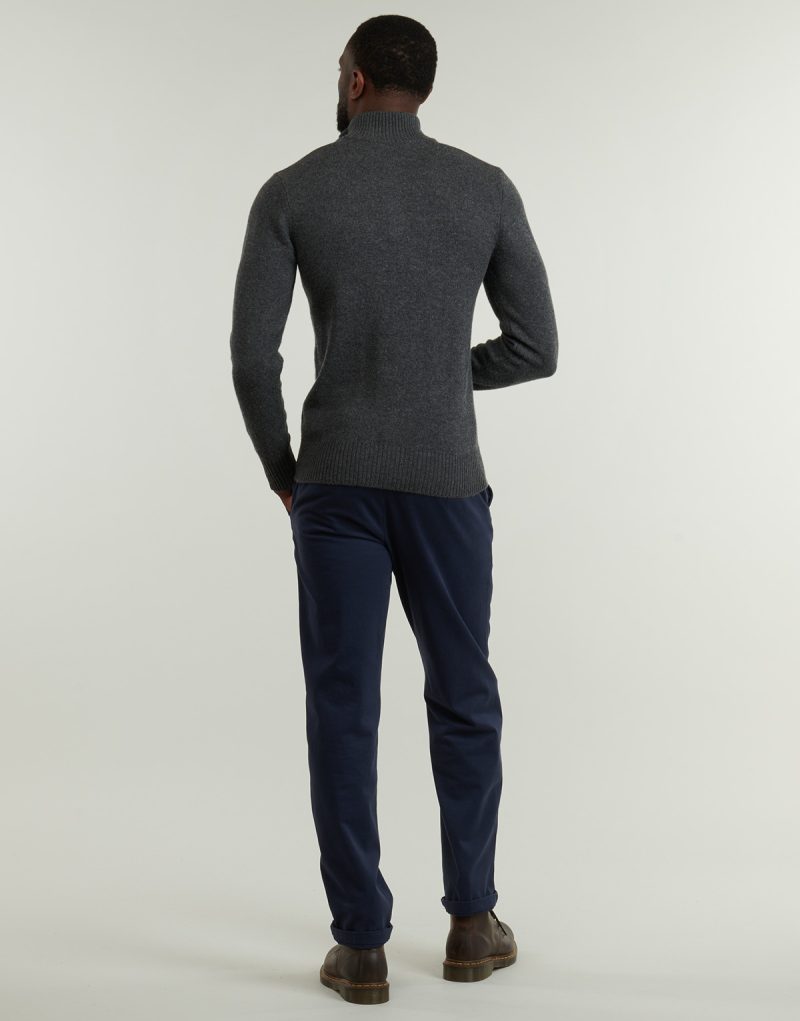 Maglione Schott PLLANCE2 Grigio Maglioni Uomo - 4