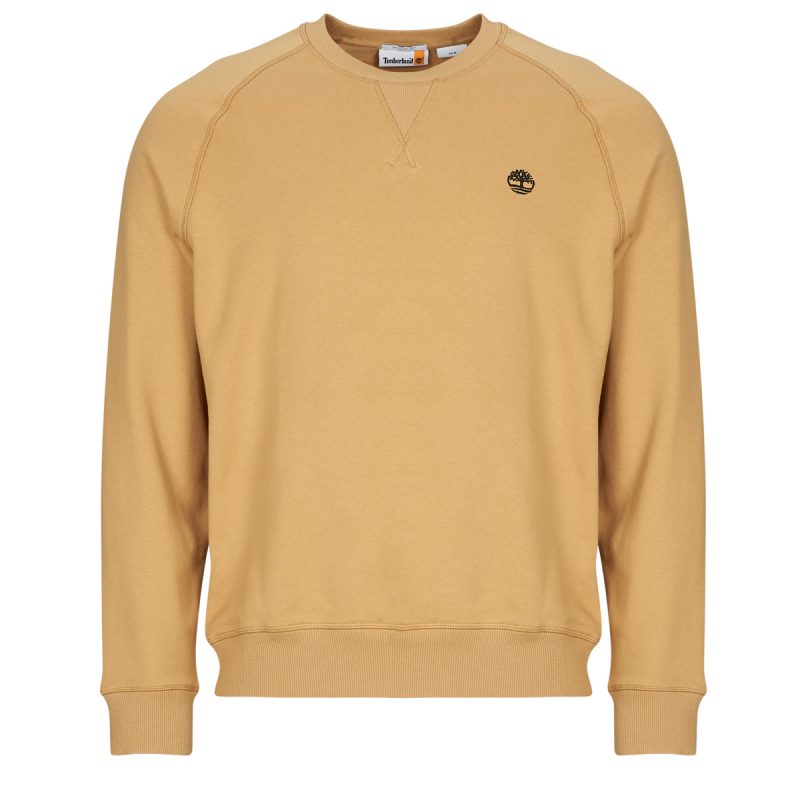 Timberland Sweatshirt Brushed Back Crew Sweatshirt Gelb Sweatshirts Herren - 1