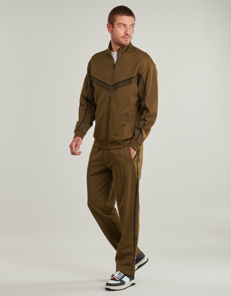 Pantaloni sportivi HUGO Derwent Marrone Pantaloni sportivi Uomo - 3