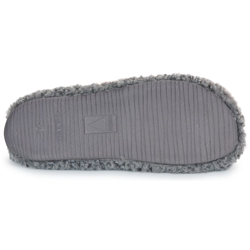 Verbenas YORK CURLY Grigio Pantofole Donna - 7
