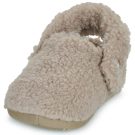 Crocs Classic Cozzzy Slipper T Beige Pantofole Bambino - 3