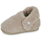 Crocs Classic Cozzzy Slipper T Beige Pantofole Bambino - 4