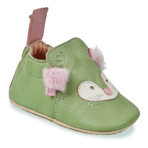 Pantofole bambini ragazzo Easy Peasy  MY BLUBLU SOURICETTE  Verde Easy Peasy 3608927550041