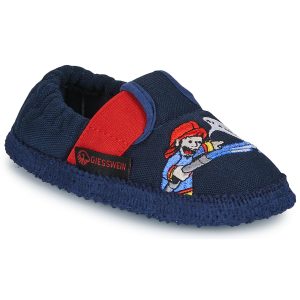 Pantofole bambini ragazzo Giesswein  AURICH  Marine Giesswein 9009553257016