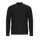Polo &agrave; manches longues Armani Exchange POLO Noir &agrave; manches longues pour homme - 1