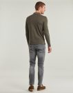 Polo &agrave; manches longues Emporio Armani POLO Kaki Homme Manches Longues - 4