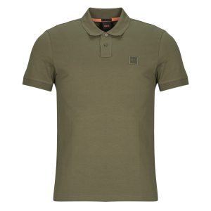 Polo uomo BOSS  Passenger  Kaki BOSS 4063546975955
