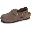 BIRKENSTOCK Tokio AS Birko-flor / Nubuck / Mocca / Stretto Beige Zoccoli Bambina - 4
