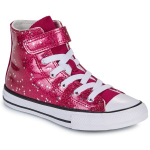 Scarpe bambini ragazza Converse  CHUCK TAYLOR ALL STAR GLITTER EASY ON  Rosa Converse 194435654324