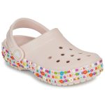 Scarpe bambini ragazza Crocs  Classic Beaded Band Clog K  Beige Crocs 198445240003