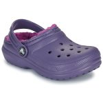 Scarpe bambini ragazza Crocs  Classic Lined Clog K  Viola Crocs 198445227622