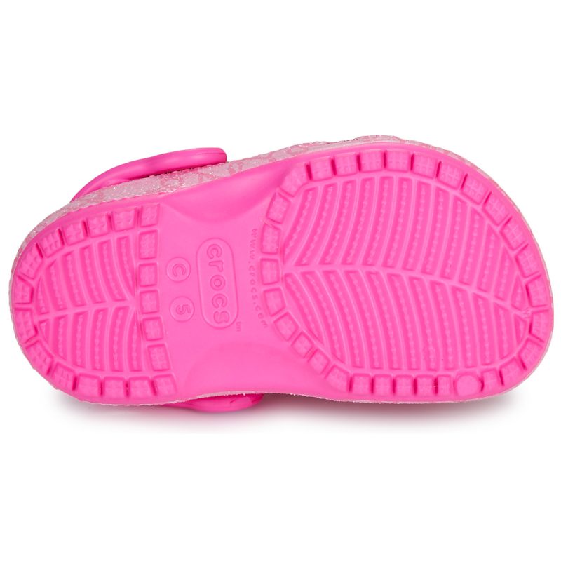 Crocs Mattel Pink Barbie Cls Clg T Pink - Girls' Clogs - 7