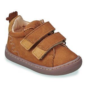 Scarpe bambini ragazza Easy Peasy  MY DODU VELCRO  Marrone Easy Peasy 3608927551208
