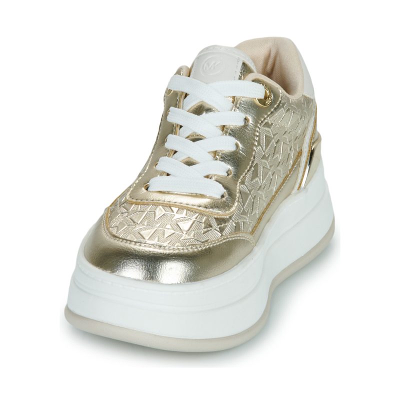 MICHAEL Michael Kors Zapatillas deportivas doradas HAYES para ni&ntilde;as - Talla 3