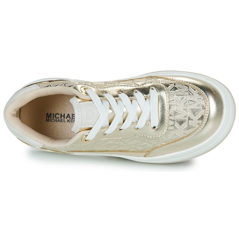 MICHAEL Michael Kors Zapatillas deportivas doradas HAYES para ni&ntilde;as - Talla 6
