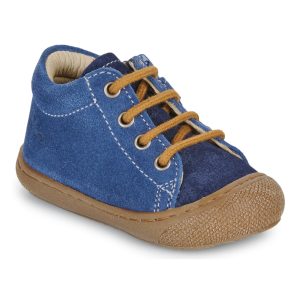 Scarpe bambini ragazza Naturino  COCOON ZIP SUEDE  Blu Naturino 8055406639646