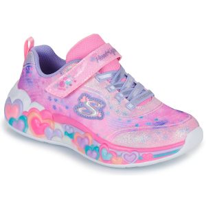 Scarpe bambini ragazza Skechers  ETERNAL HEART LIGHTS  Rosa Skechers 198376416270