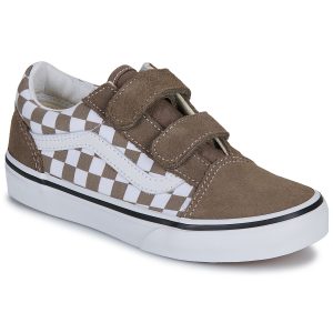Scarpe bambini ragazza Vans  Old Skool V  Marrone Vans 197804514755