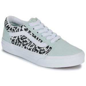 Scarpe bambini ragazza Vans  Old Skool  Verde Vans 197804518890