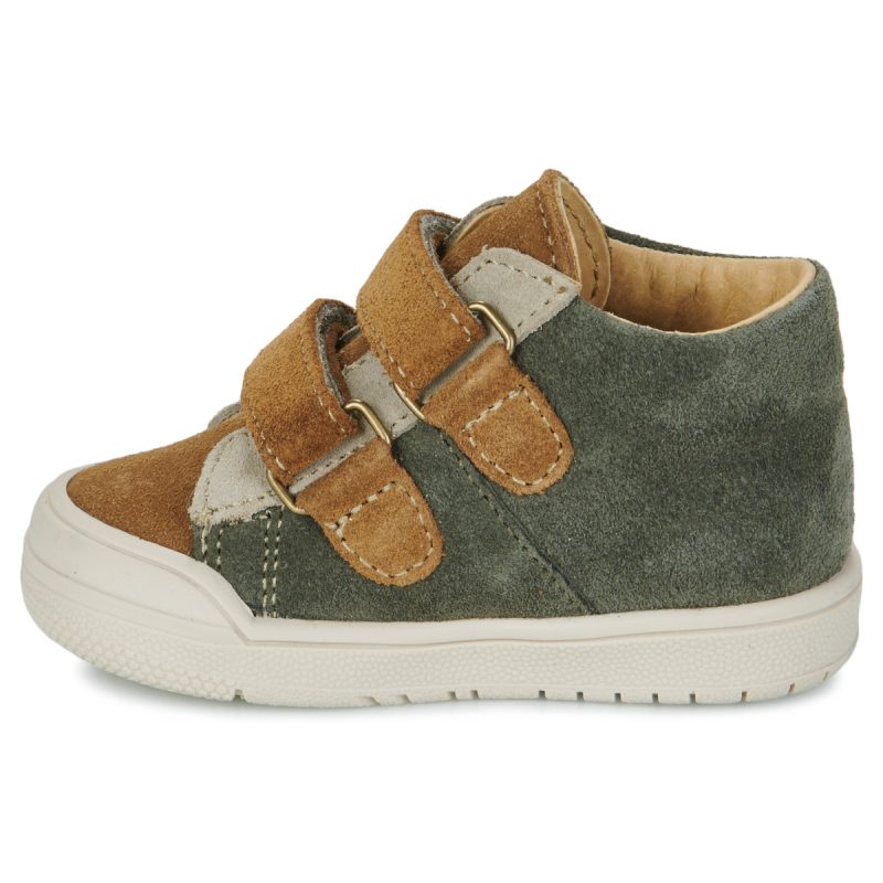 Bopy RAVNOR Khaki Kinder-Sneaker - Gr&ouml;&szlig;e 4