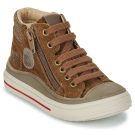 Bopy Zapatillas de terciopelo marr&oacute;n para ni&ntilde;o - 1