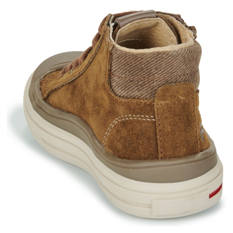 Bopy Zapatillas de terciopelo marr&oacute;n para ni&ntilde;o - 5