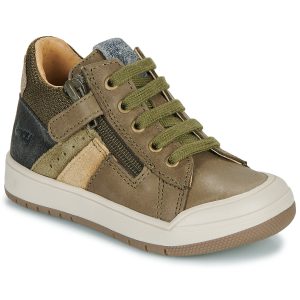 Scarpe bambini ragazzo Bopy  VOLT  Kaki Bopy 3104330677134