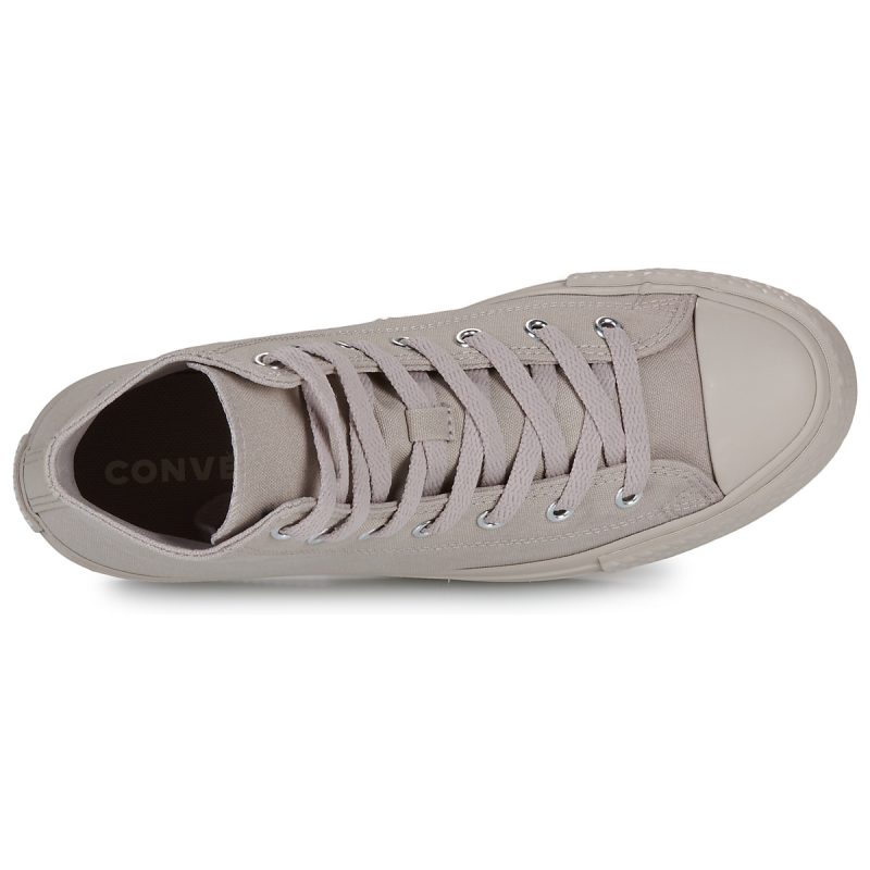 Converse CHUCK TAYLOR ALL STAR EVA LIFT MONOCHROME Graue Sneaker f&uuml;r Kinder - Gr&ouml;&szlig;e 6