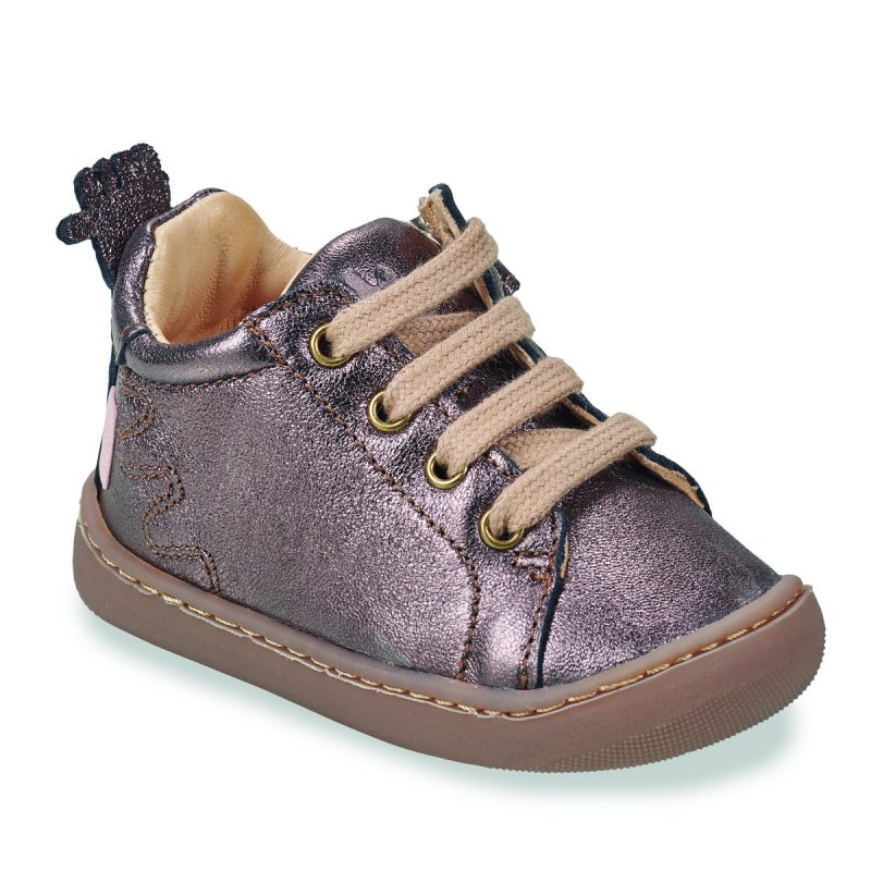 Easy Peasy MY DODU LACET Marron Baskets Enfant - 1