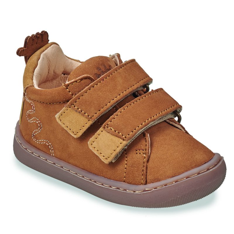Easy Peasy MY DODU VELCRO Marron Baskets Enfant - 1