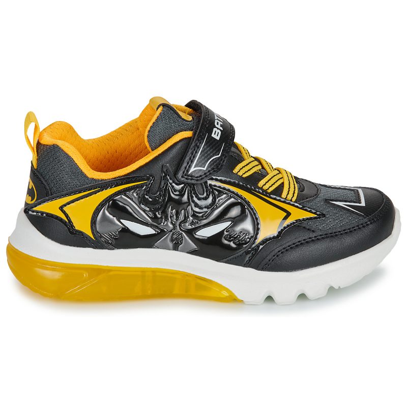 Geox Baskets enfant J CIBERDRON BOY BATMAN noires - Taille 2