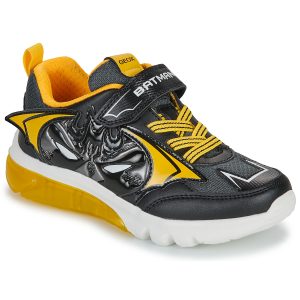 Scarpe bambini ragazzo Geox  J CIBERDRON BOY BATMAN  Nero Geox 8058192456060
