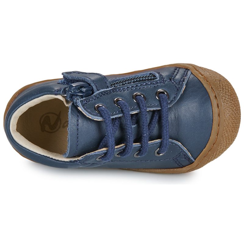 Naturino COCOON ZIP NAPPA Bleu Baskets Enfant - 6