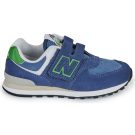 New Balance 574 Blu Sneakers Bambino - 2