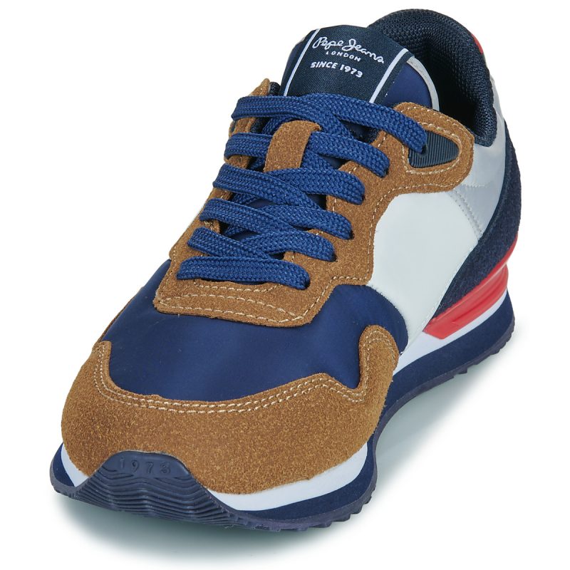Pepe jeans LONDON BERG B Marrone Sneakers Bambino - 3