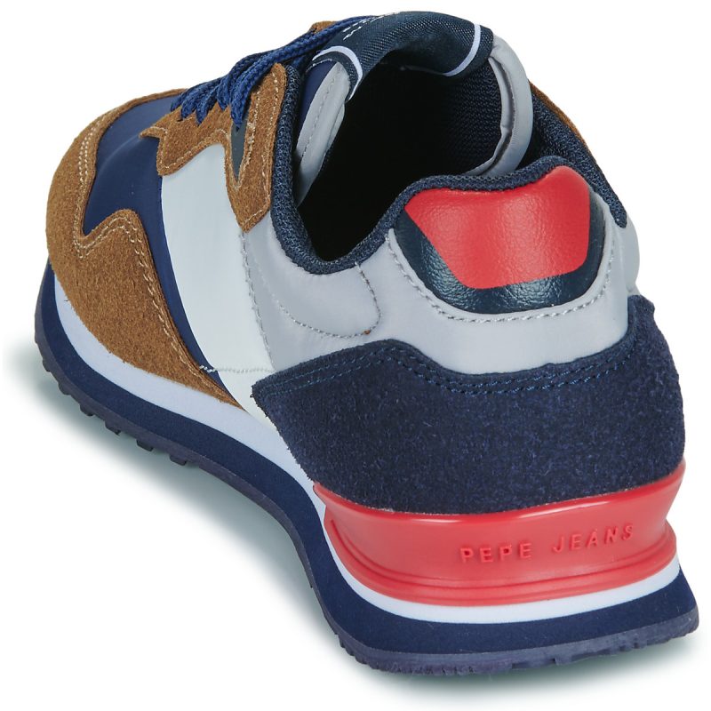 Pepe jeans LONDON BERG B Marrone Sneakers Bambino - 5
