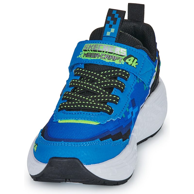 Skechers MEGA-CRAFT 4K Blu Sneakers Bambino - 3