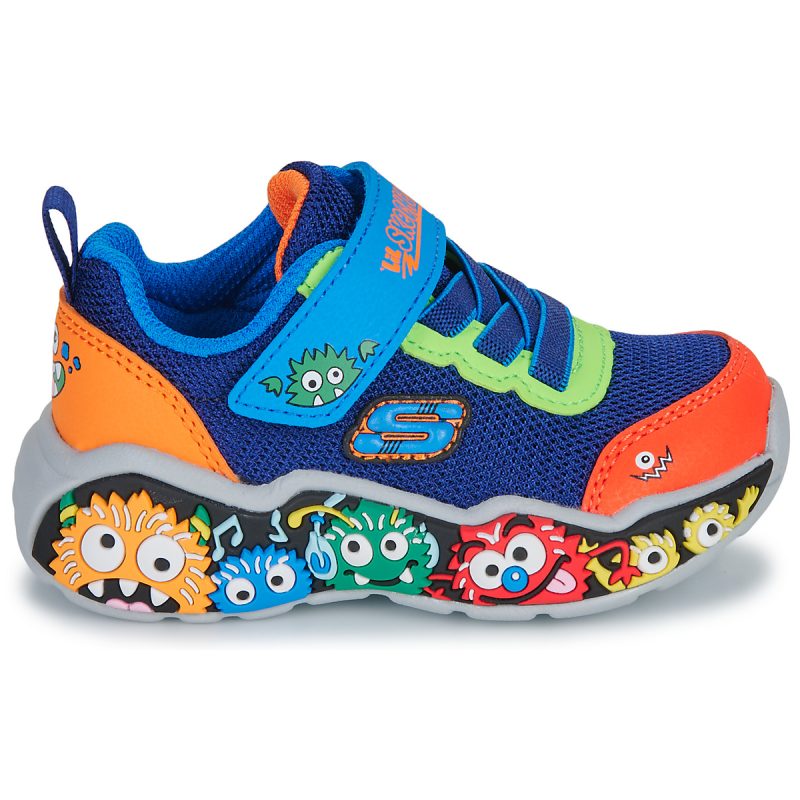 Baskets multicolores Skechers PLAY SCENE pour gar&ccedil;ons - Taille 2