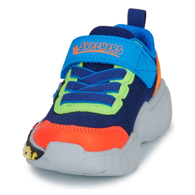 Baskets multicolores Skechers PLAY SCENE pour gar&ccedil;ons - Taille 3