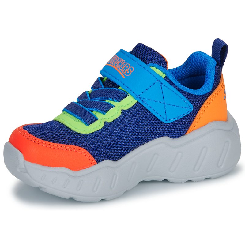 Baskets multicolores Skechers PLAY SCENE pour gar&ccedil;ons - Taille 4