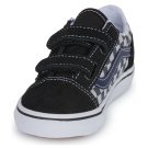 Vans Old Skool V Nero Sneakers Bambino - 3